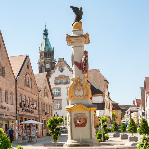 Marktplatz Quelle: Stadt Roth - Tourist-Information