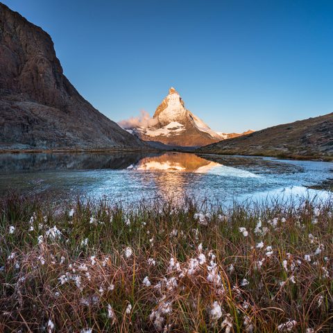 Blick zum Matterhorn