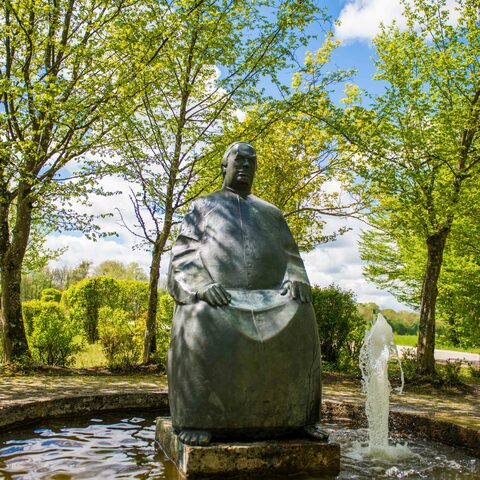 Kneippbrunnen Donaustaustufe © Koenen / Stadt Dillingen