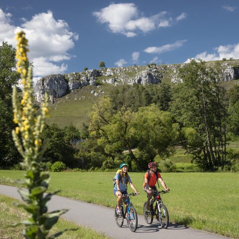 SchwLaberRadwg Eilsbrunn Gelber Felsen © Stefan Gruber Quelle: Landkreis Regensburg