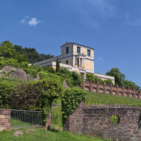 Pompejanum mit Weinberg © Till Benzin Quelle: Kongress- und Touristikbetriebe der Stadt Aschaffenburg 