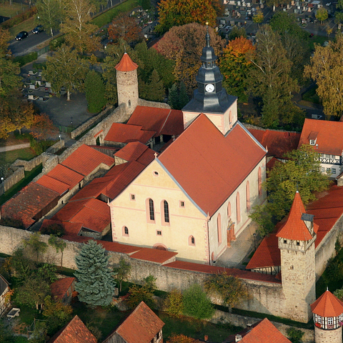 Kirchenburg © Herbert Meinunger / Stadt  Ostheim v. d. Rhön