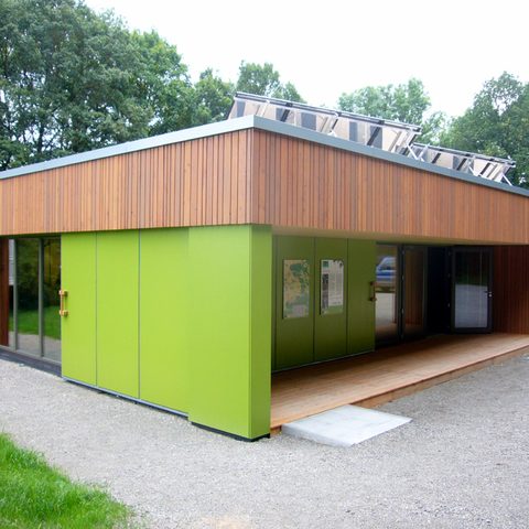 Mittelwald-Informationszentrum © Tourist Information Iphofen Foto: Brchitekt Bauer
