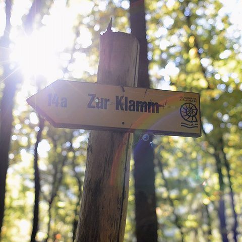 Klamm Wanderweg Quelle: Tourist-Information Riedenburg