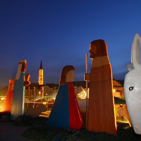 Schwimmender Christkindlmarkt Quelle: Stadt Vilshofen an der Donau Fotograf: Peter Georg Laudi