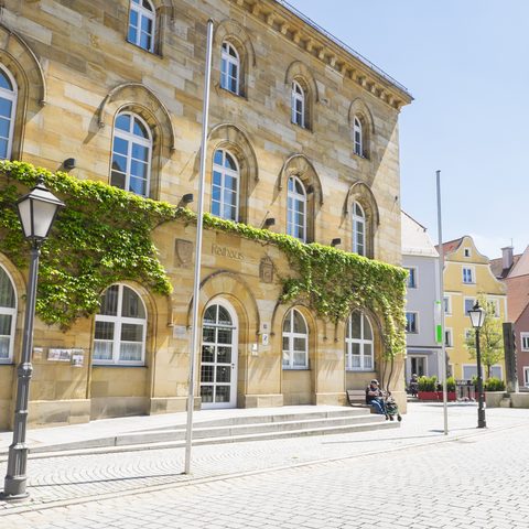 Rathaus Stadt Wassertrüdingen  © Beatrix Getze / Touristikservice Wassertrüdingen