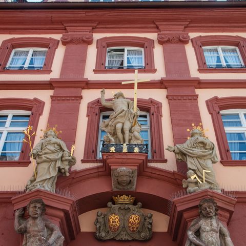 Ausschnitt Barockpalais – Eingangsbereich Fotograf: Holger Leue Copyright: Stadt Tauberbischofsheim
