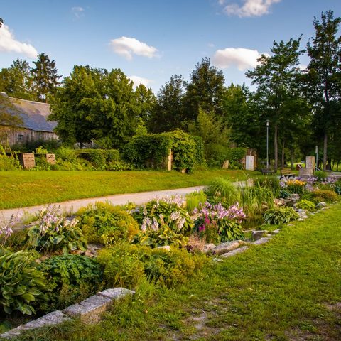 Bachlauf im Kurpark von Weißenstadt © Stadt Weißenstadt