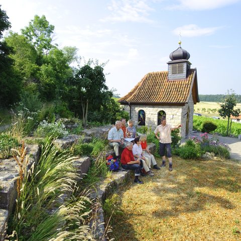 St.Anna-Kapelle am Falkenberg bei Donnersdorf © TVF/TV Steigerwald/Andreas Hub.