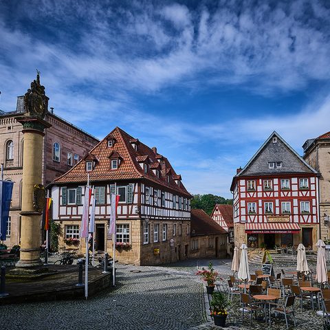 Stadtaufnahmen Kronach Bildrechte Falk Bätz Quelle: Tourismus- und Veranstaltungsbetrieb der Stadt Kronach
