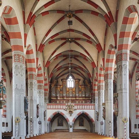 Pfarrkirche St. Andreas Bildrechte: Anke Hartenstein AHA Design Quelle: Stadt Ochsenfurt