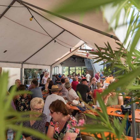 Die Nordheimer Hoftage: viele Gaumenkitzel für jeden Geschmack! Quelle: Touristikrat Nordheim am Main