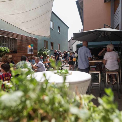 Die Nordheimer Hoftage: viele Gaumenkitzel für jeden Geschmack! Quelle: Touristikrat Nordheim am Main