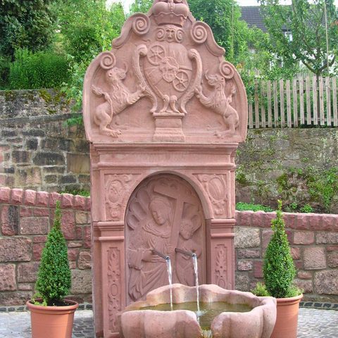 Burgsinn - Barbarossabrunnen © Verwaltungsgemeinschaft Burgsinn