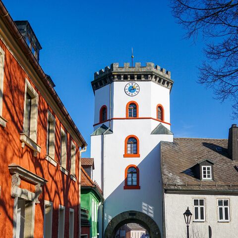 Koppetentor Wahrzeichen der Festspielstadt Wunsiedel © Stadt Wunsiedfel