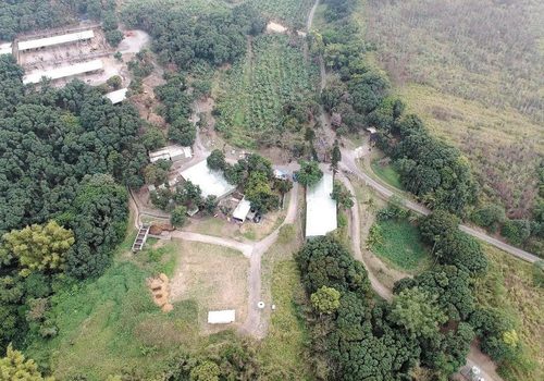 Aerial photograph of Meishan Nursing Park, 2017