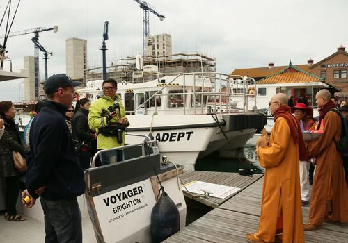 Photograph of Hai Tao in Brighton, England, 2015