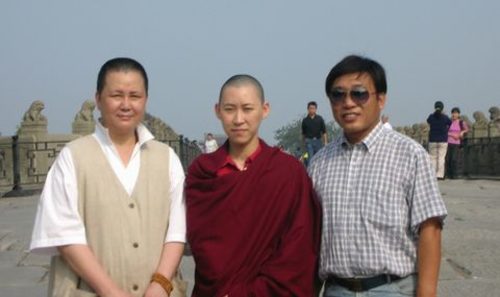 Photo of Sun Chin-hua, and Miao Rong, 2007