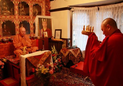 Photograph of Hai Tao and Tenzin Dakpa, 2012