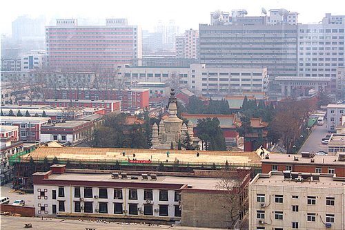 Photograph of China Advanced Institute of Tibetan Buddhism and Xihuang Temple, Beijing 