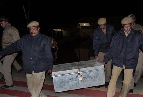 Photo of  Indian police raid at Gyuto Monastery, 2011
