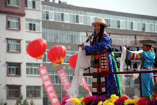 Photograph of Lhama Tso in Tianzhu County, 2011