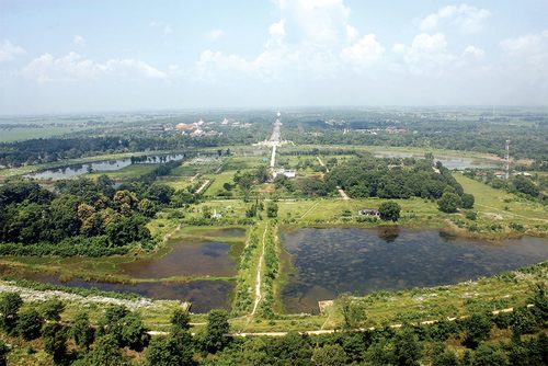 Photograph of Lumbini Development Zone