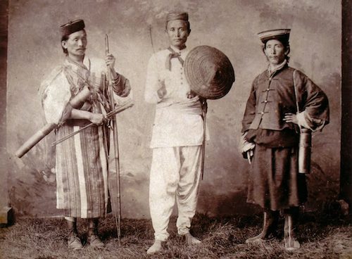 Photograph of Lepcha, Nepali and Bhutia traditional dress