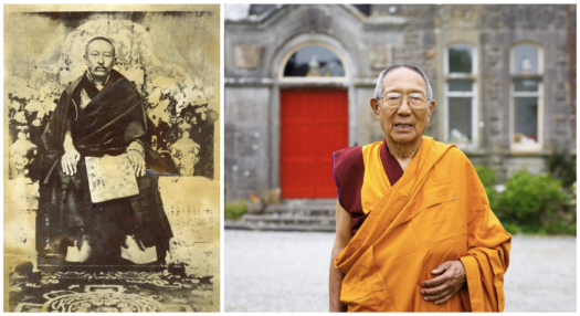 Photographs of 9th Panchen Lama and Panchen Otrul