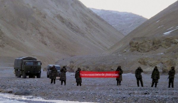 PLA troops in Ladakh, 2013