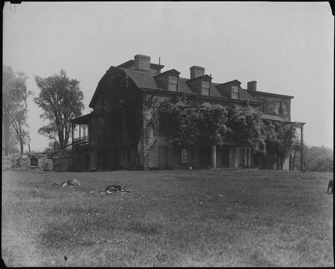 Three-story colonial home