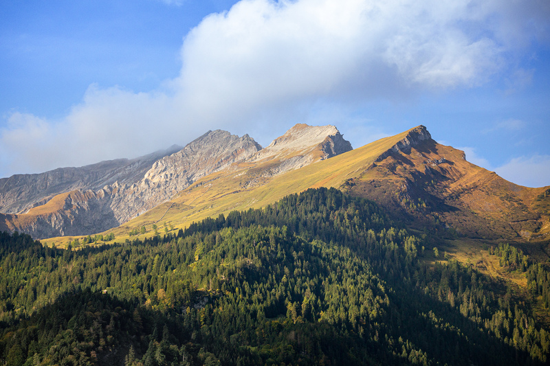 Calanda im Herbst