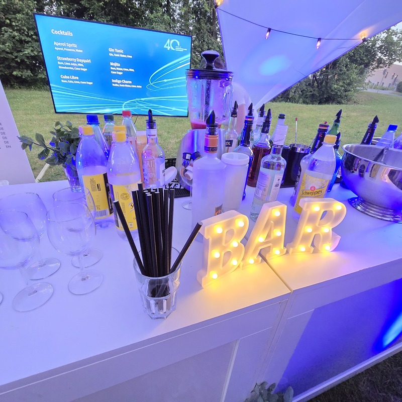 Champagnerbar bei Michael Page
